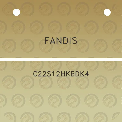 fandis-c22s12hkbdk4