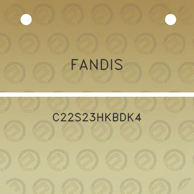 fandis-c22s23hkbdk4