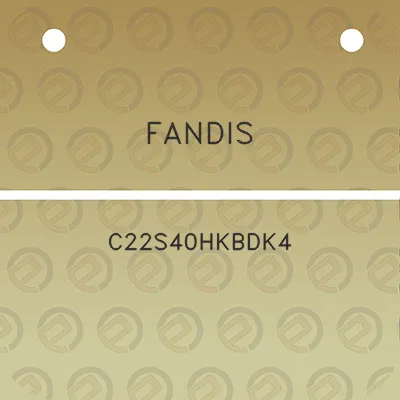 fandis-c22s40hkbdk4