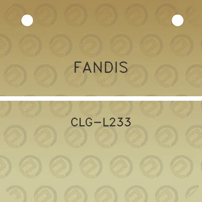 fandis-clg-l233