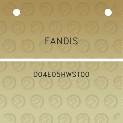 fandis-d04e05hwst00