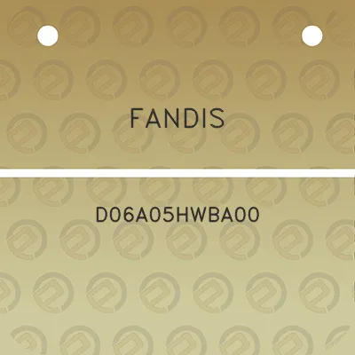 fandis-d06a05hwba00