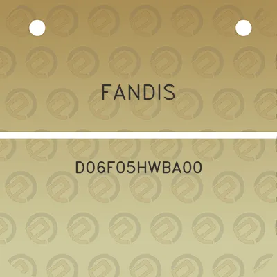 fandis-d06f05hwba00