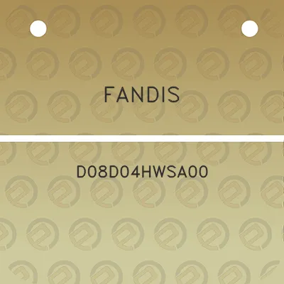 fandis-d08d04hwsa00