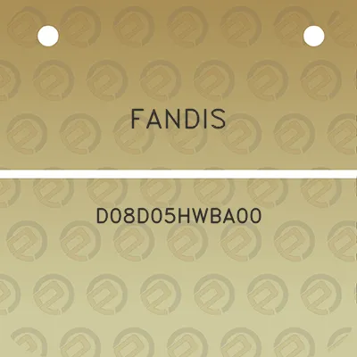 fandis-d08d05hwba00