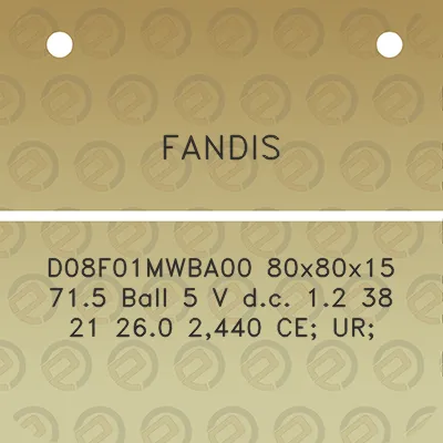 fandis-d08f01mwba00-80x80x15-715-ball-5-v-dc-12-38-21-260-2440-ce-ur