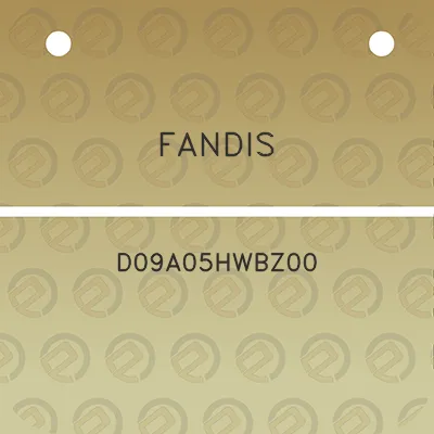 fandis-d09a05hwbz00