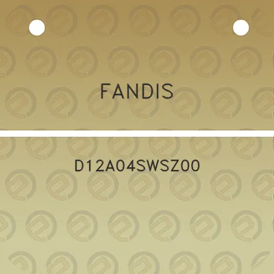 fandis-d12a04swsz00