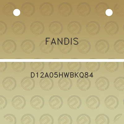 fandis-d12a05hwbkq84