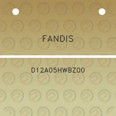 fandis-d12a05hwbz00