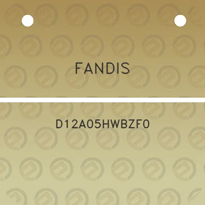 fandis-d12a05hwbzf0