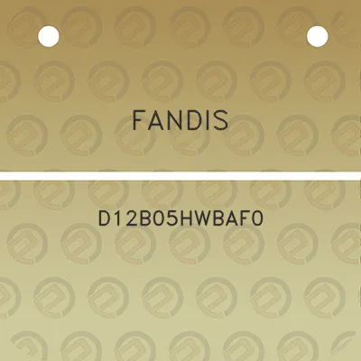 fandis-d12b05hwbaf0