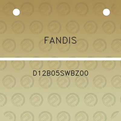 fandis-d12b05swbz00