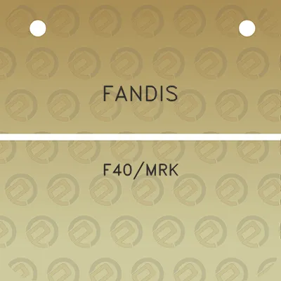 fandis-f40mrk