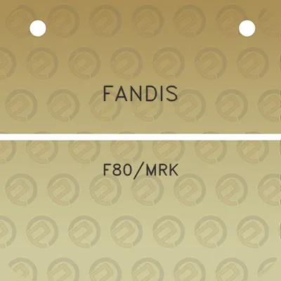 fandis-f80mrk