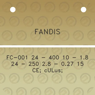 fandis-fc-001-24-400-10-18-24-250-28-027-15-ce-culus