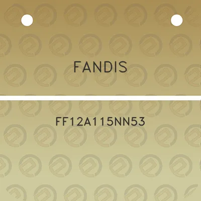 fandis-ff12a115nn53