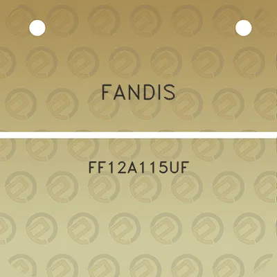 fandis-ff12a115uf