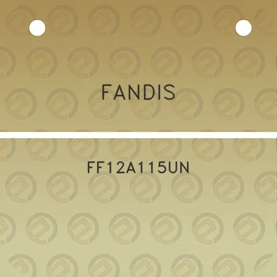 fandis-ff12a115un