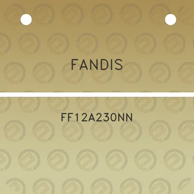 fandis-ff12a230nn