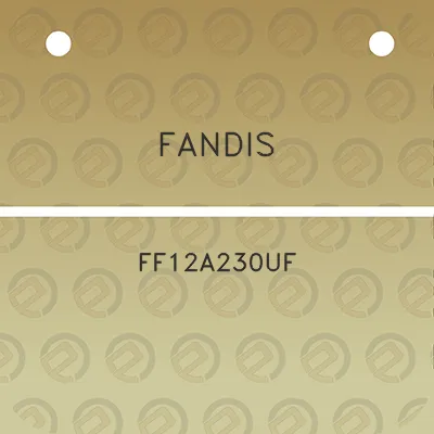 fandis-ff12a230uf