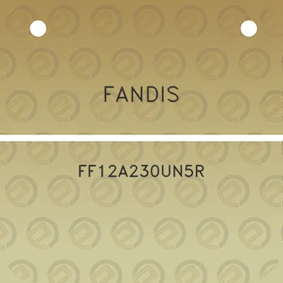 fandis-ff12a230un5r