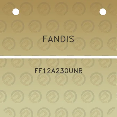 fandis-ff12a230unr