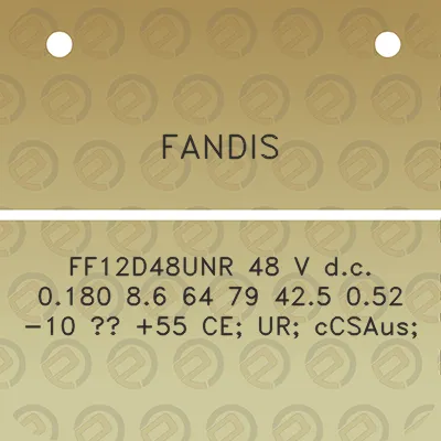 fandis-ff12d48unr-48-v-dc-0180-86-64-79-425-052-10-55-ce-ur-ccsaus