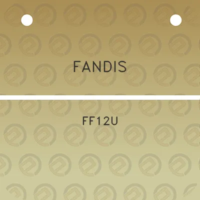 fandis-ff12u