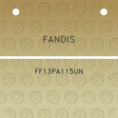 fandis-ff13pa115un