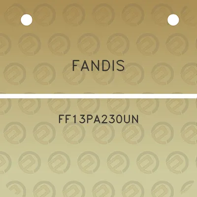 fandis-ff13pa230un