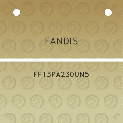 fandis-ff13pa230un5