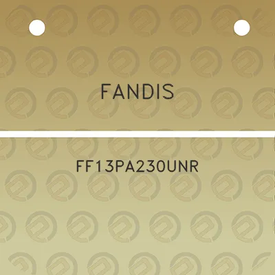 fandis-ff13pa230unr