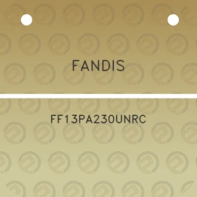 fandis-ff13pa230unrc