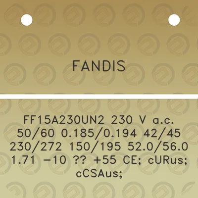 fandis-ff15a230un2-230-v-ac-5060-01850194-4245-230272-150195-520560-171-10-55-ce-curus-ccsaus