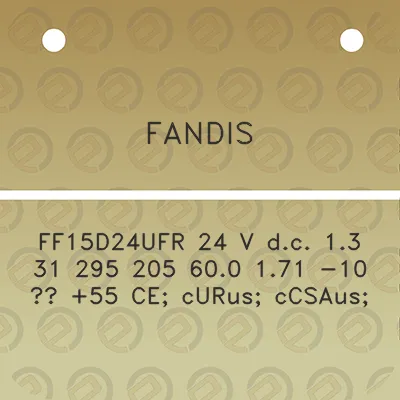 fandis-ff15d24ufr-24-v-dc-13-31-295-205-600-171-10-55-ce-curus-ccsaus