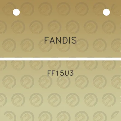 fandis-ff15u3