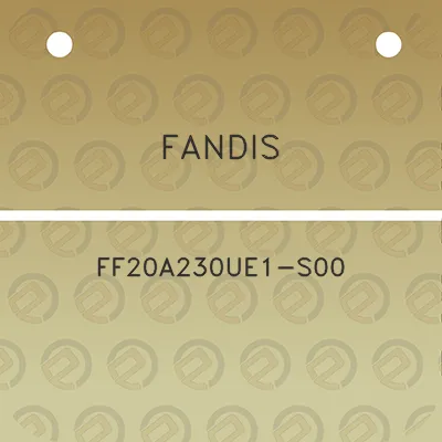 fandis-ff20a230ue1-s00