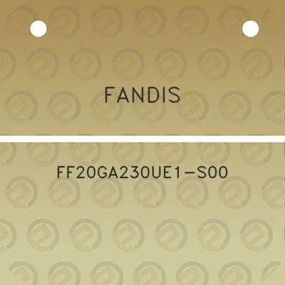 fandis-ff20ga230ue1-s00