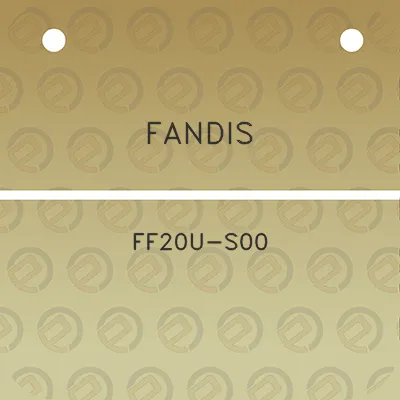 fandis-ff20u-s00