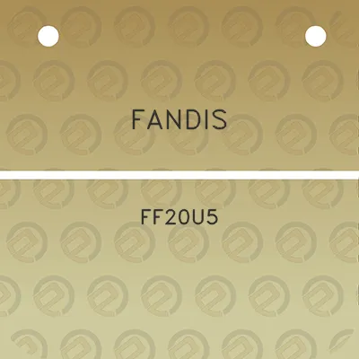 fandis-ff20u5