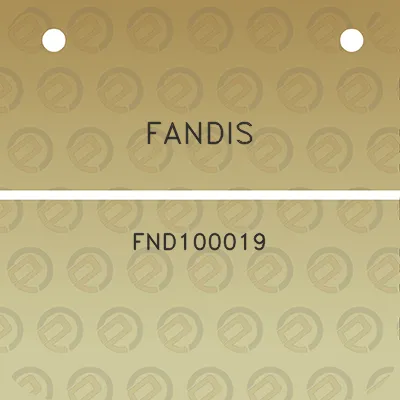 fandis-fnd100019