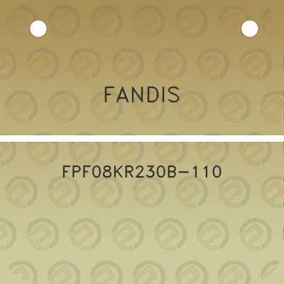 fandis-fpf08kr230b-110