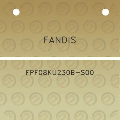 fandis-fpf08ku230b-s00