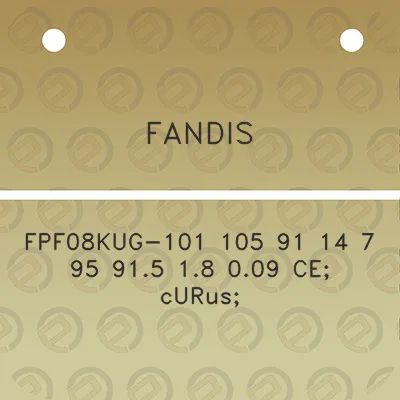 fandis-fpf08kug-101-105-91-14-7-95-915-18-009-ce-curus