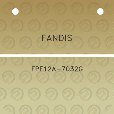 fandis-fpf12a-7032g