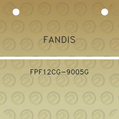 fandis-fpf12cg-9005g