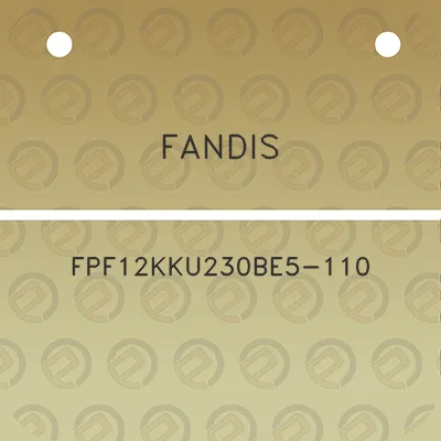 fandis-fpf12kku230be5-110