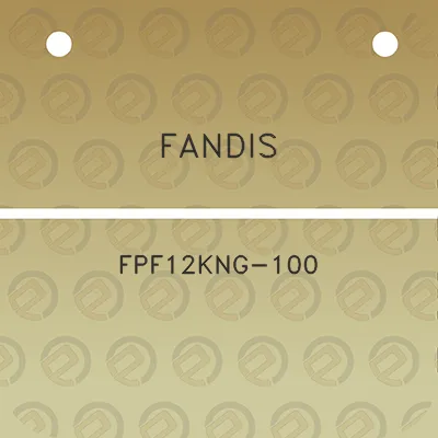 fandis-fpf12kng-100