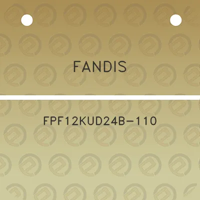 fandis-fpf12kud24b-110